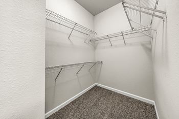 Spacious closet